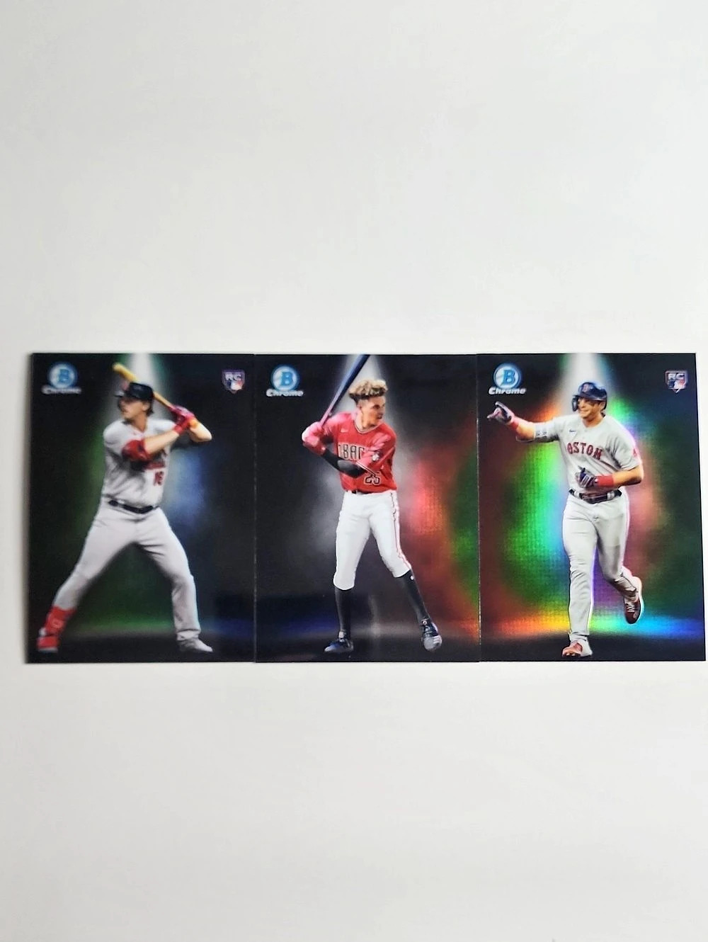 2023 Bowman Chrome Spotlight ~ 3 Card Lot